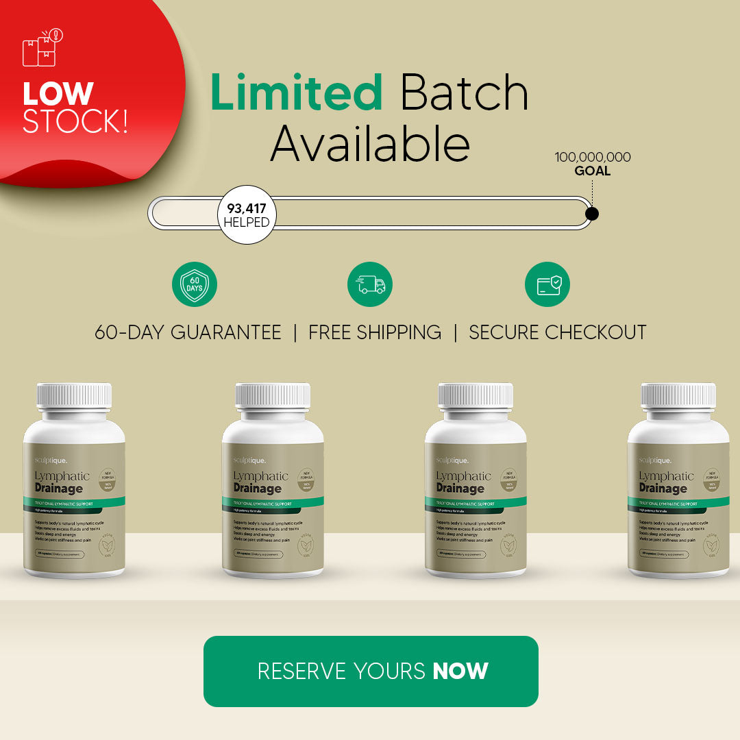 New Maximum Potency Formula - Lymphatic Drainage Capsules by Sculptique™