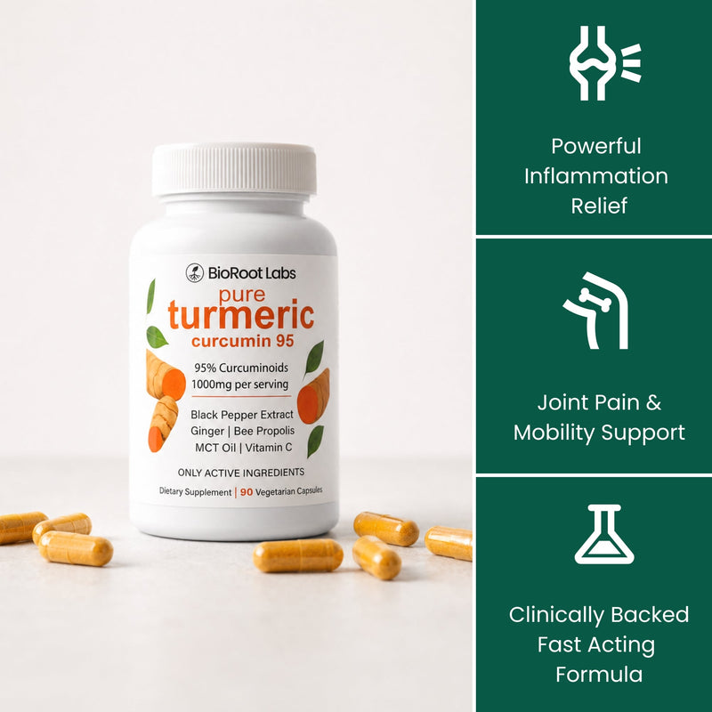 Turmeric Curcumin Capsules (1,000mg)