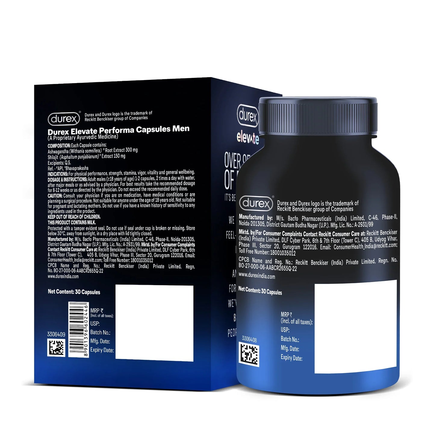 Durex Elevate Performa Shilajit for Men