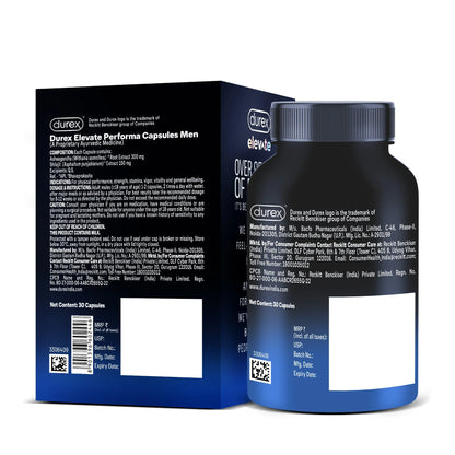 Durex Elevate Performa Shilajit for Men