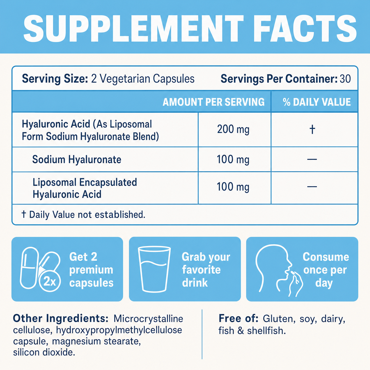 Hyaluronic Acid Capsules