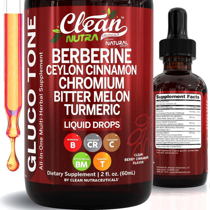 Clean Nutra Berberine Liquid Drops