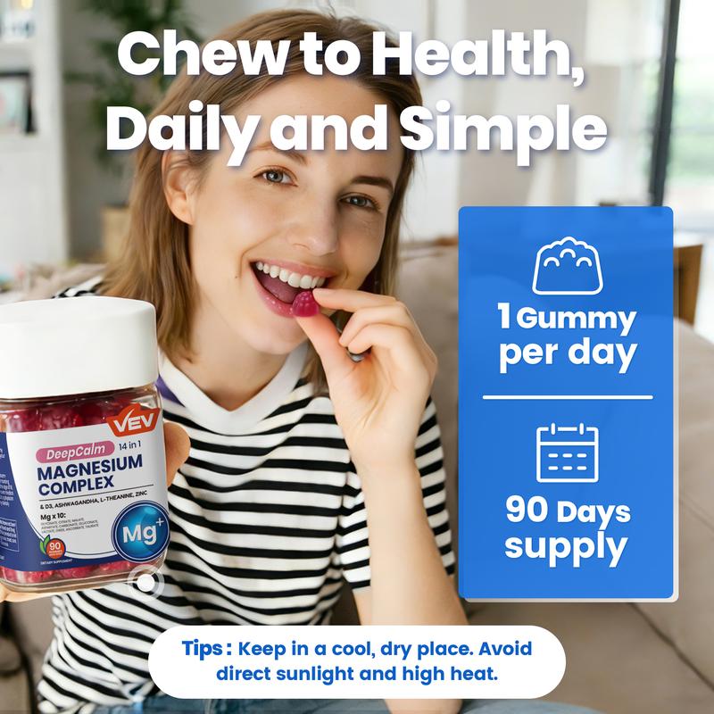 14-in-1 Magnesium Complex Gummies