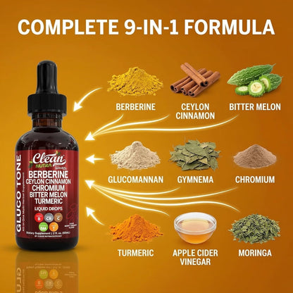 Clean Nutra Berberine Liquid Drops