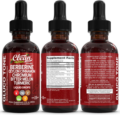 Clean Nutra Berberine Liquid Drops