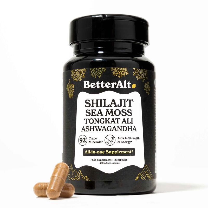 BetterAlt Shilajit Sea Moss - Buy 1 Get 1 Free
