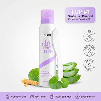 Nūda™ Pain-Free Hair Removal Spray