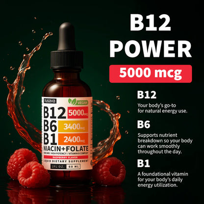 Vitamin B12 and B6 Liquid Drops