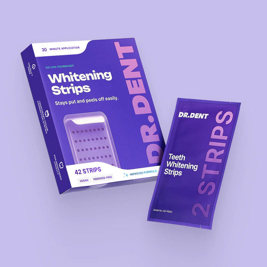 Purple Whitening Strips - Full Whitening