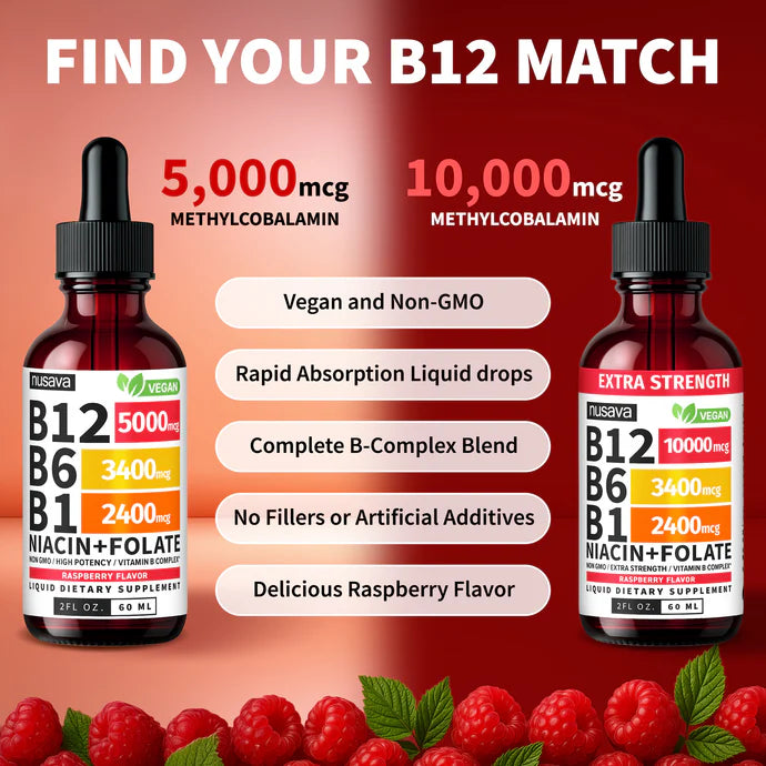Vitamin B12 and B6 Liquid Drops