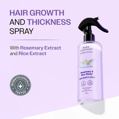 Rosemary & Rice Water Hair Growth Spray