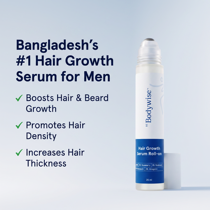 Advanced Hair Growth Roll‑On Serum for Men