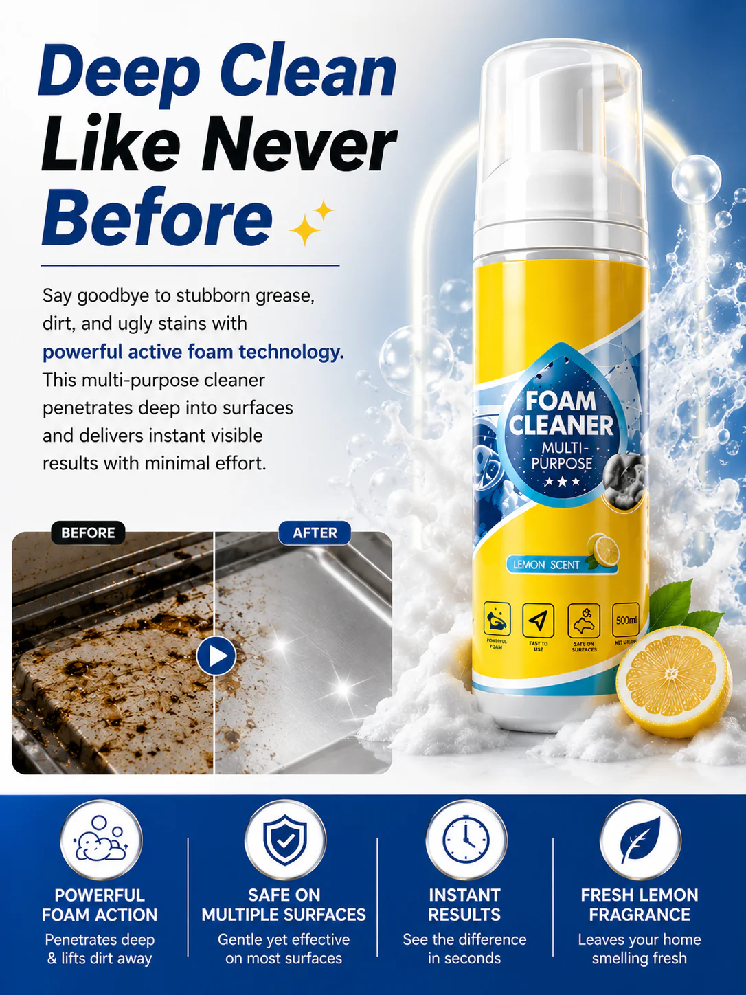 All in one Multi-Purpose Deep Oxalic Cleaning Spray