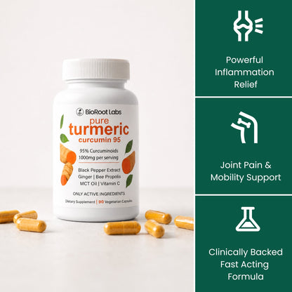 Turmeric Curcumin Capsules (1,000mg)